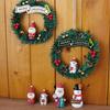 Christmas Cute Handmade Ornaments, Santa Claus Animal Decorations, Resin Small Ornaments for Tabletop and Vehicle Use, Craft Items