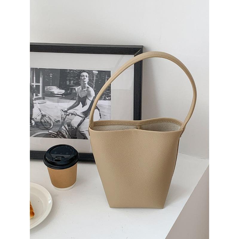 

Portable bucket bag, commuter to work, candy-colored cylinder bag, versatile fashion, spring and summer new shoulder bag women хаки