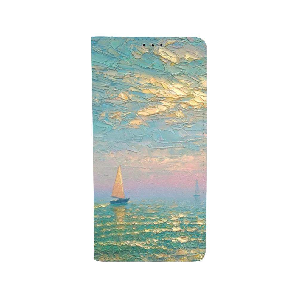 Huawei Enjoy 70/80 Pro Leather Case: Fashionable, Creative Color Painting, Full Coverage, Anti-drop Flip Shell