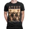 aATEEZ Vintage Retro Band Style 90s Wonderland Graphic 100 Cotton TShirt aAteez Tees Tops For Unisex
