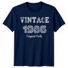 Vintage 1986 Original Parts Unisexs 40th Birthday Gift Tee