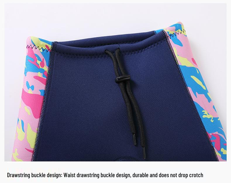 2.5mm Kids' Long Sleeve Two-Piece Diving & Surfing Wetsuit for Boys and Girls - Cold Protection & Jellyfish Shield