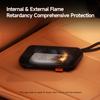 Hagibis Fireproof Storage Bag Travel Carrying Case for Cell Phone Important Document Cash Power Bank Hard Shell Pouch Waterproof