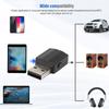 Universal USB Portable Bluetooth 5.0 Wireless Audio Transmitter Receiver 2 in 1 Adapter