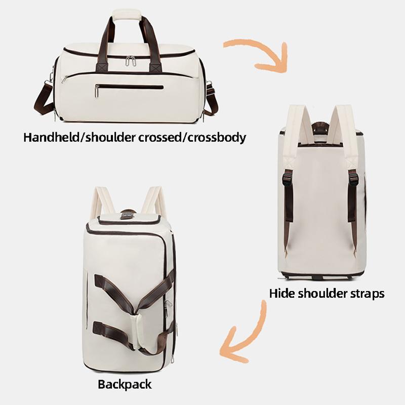 Men Travel Duffle Suit Bag With Shoes Pack Training Carry On Weekend Bag Outdoor Hiking Swimming Handbag Sports Fitness Satchel