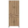 Highboard Artisan Oak 69.5 x 34 x 180 cm Engineered Wood