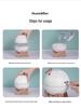 New Lark Planet Lamp Humidifier: Large-Capacity Night Light with Wooden Stand E330