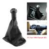 5 Speed Car Gear Shift Knob Gearstick Gaiter Boot Kit for  Passat B5