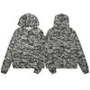 Mertra Heavy Industry Camo Loose Fit Hooded Sweatshirt Unisex Casual Trendy Top