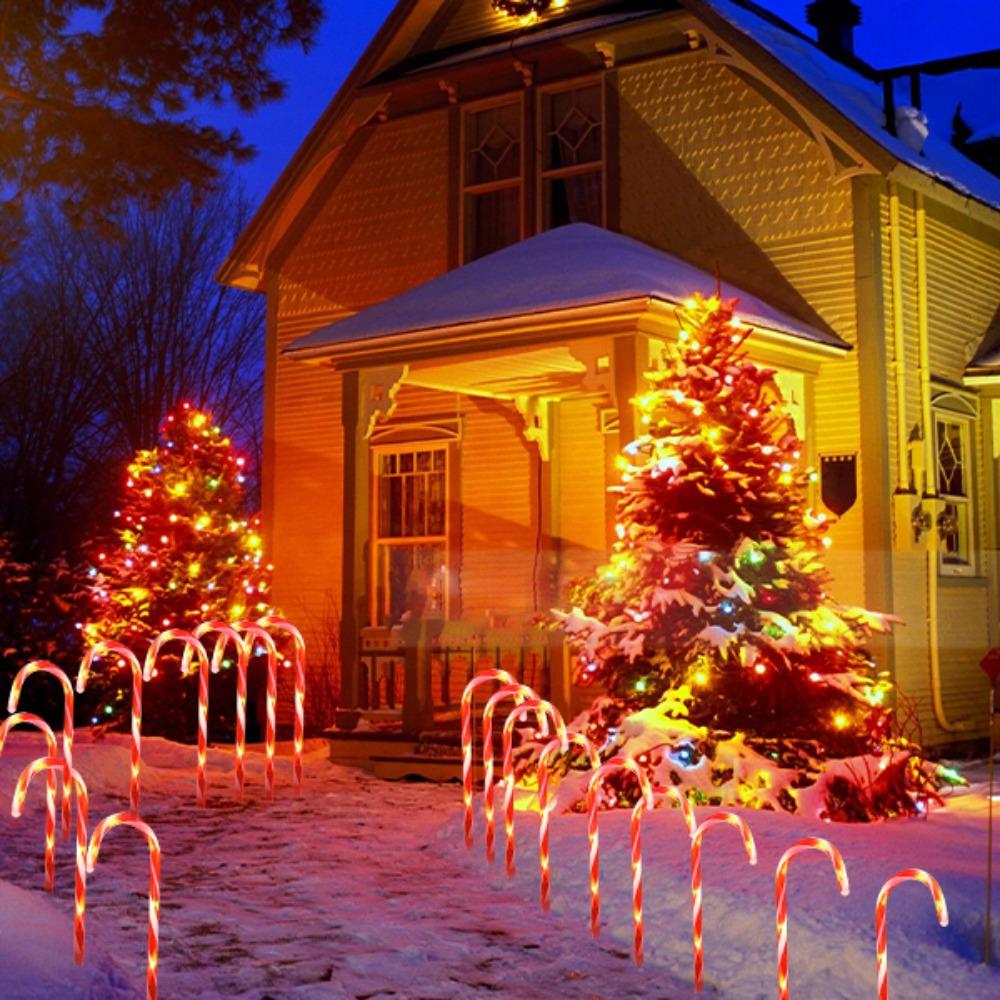 

4/5/8/10/12шт водонепроницаемый газон ландшафтный светильник на солнечной энергии рождественские огни на солнечных батареях Рождество