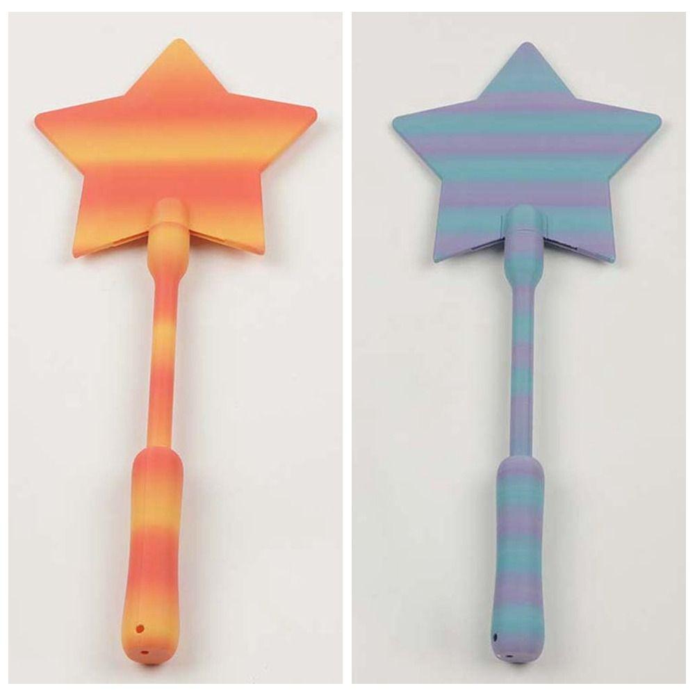Creative 3D Printed Wand Tap To Pay Portable Detachable Star Magic Wand Holder Contrast Color Striped Cute