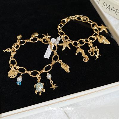 Summer Vacation Style Ocean Pearl Bracelet Fashion Design Bracelet Versatile Small Fresh Temperament Jewelry