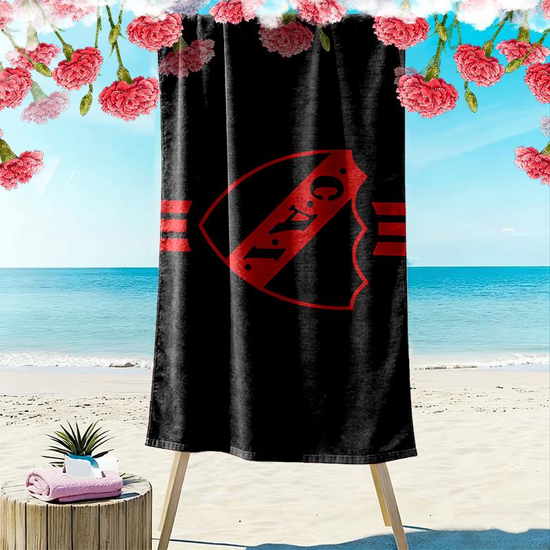 Club Atletico Independiente Print Beach Towel, Large Soft Quick Dry Towel for Beach Camping Swimming