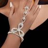 Style Silver Tone Jewelry Bracelet With Irregular Shapes For Women Gift