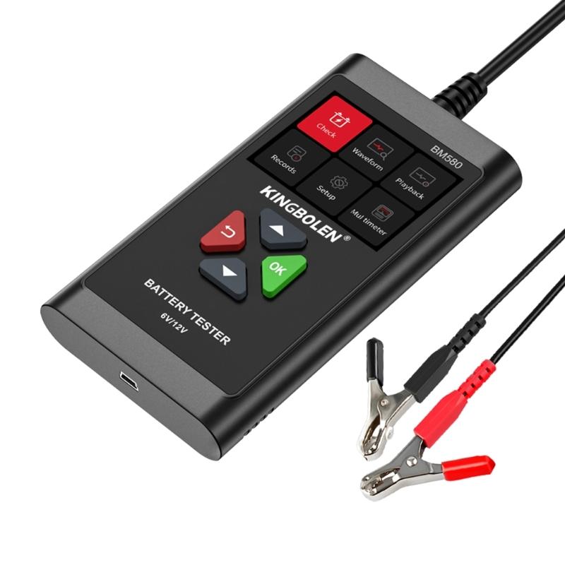 Multi-functional Diagnostic Instrument Alternator Cranking Charging-Analyzer Tester Car Battery Waveform-Analyzer 6V/12V