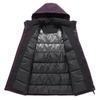 Übergröße 5XL-11XL Mode Herren Parkas Wintermantel mit Kapuze Wasserdicht Lässig Locker Dick Warm Übergröße Oberbekleidung Herren Jacken