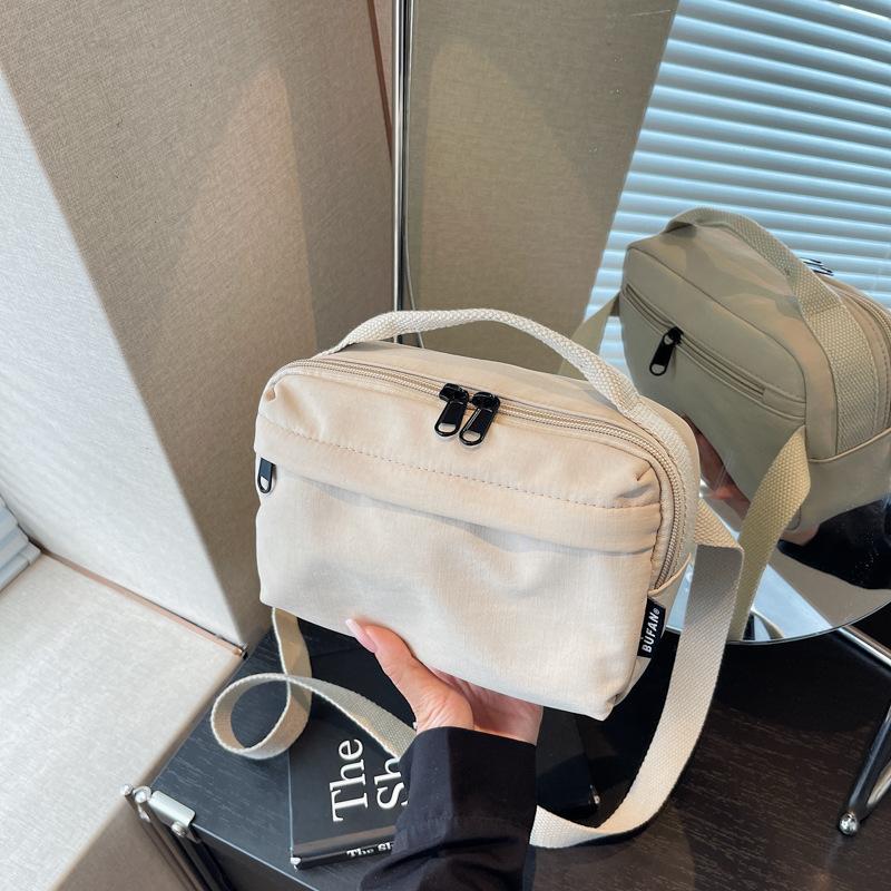 Lightweight Small Bag, Autumn And Winter Women'S Commuter Messenger Bag, Nylon Cloth Casual Shoulder Bag, Mobile Phone Bag.