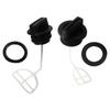 2 Pieces Oil Fuel Replacement Cap for Tank Sealing Cover Fuel for Tank Cap Fitting for 5200 4500 5800 45cc 52cc 58cc Rel