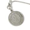 Used 12564 Traveler Stamps MP1799 7987 Archive Chain Medal Coin Pin Brooch Excellent Condition LV Circle Metal Silver
