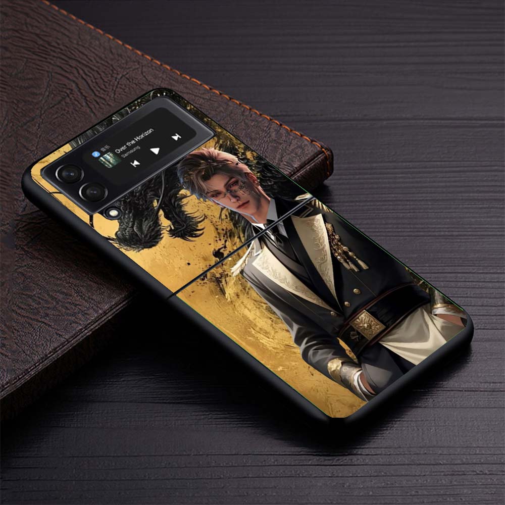 Love And Deepspace Sylus Phone Case For Samsung Galaxy Z Flip3 Flip4 Flip5 Flip6 Flip7 For Z Flip 7 6 5 4 3 5G Hard Folding Cove