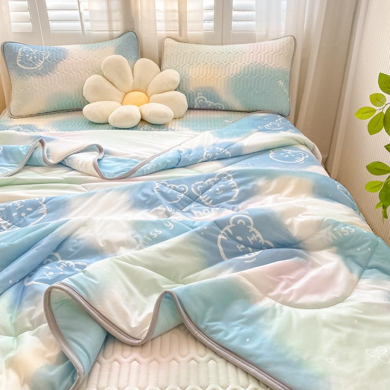 New Cool Feeling Silk Summer Cool Quilt Air Conditioner Summer Quilt
