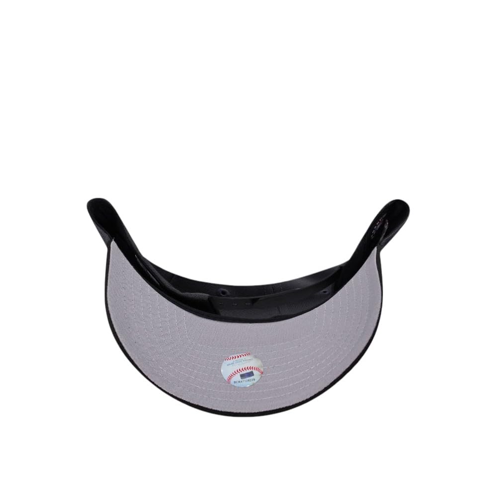 New Era LA Los Angeles Dodgers MLB 9FORTY World Series Championship Snapback Cap with Side Black Black/Gray-Black Patch, Strapback, [Used]