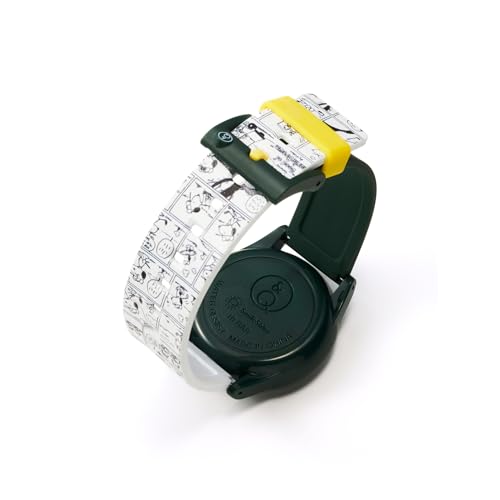 [Cue and Cue Smile Solar] Watch PEANUTS COLLECTION FOREST GOLF Ladies Green x Yellow M