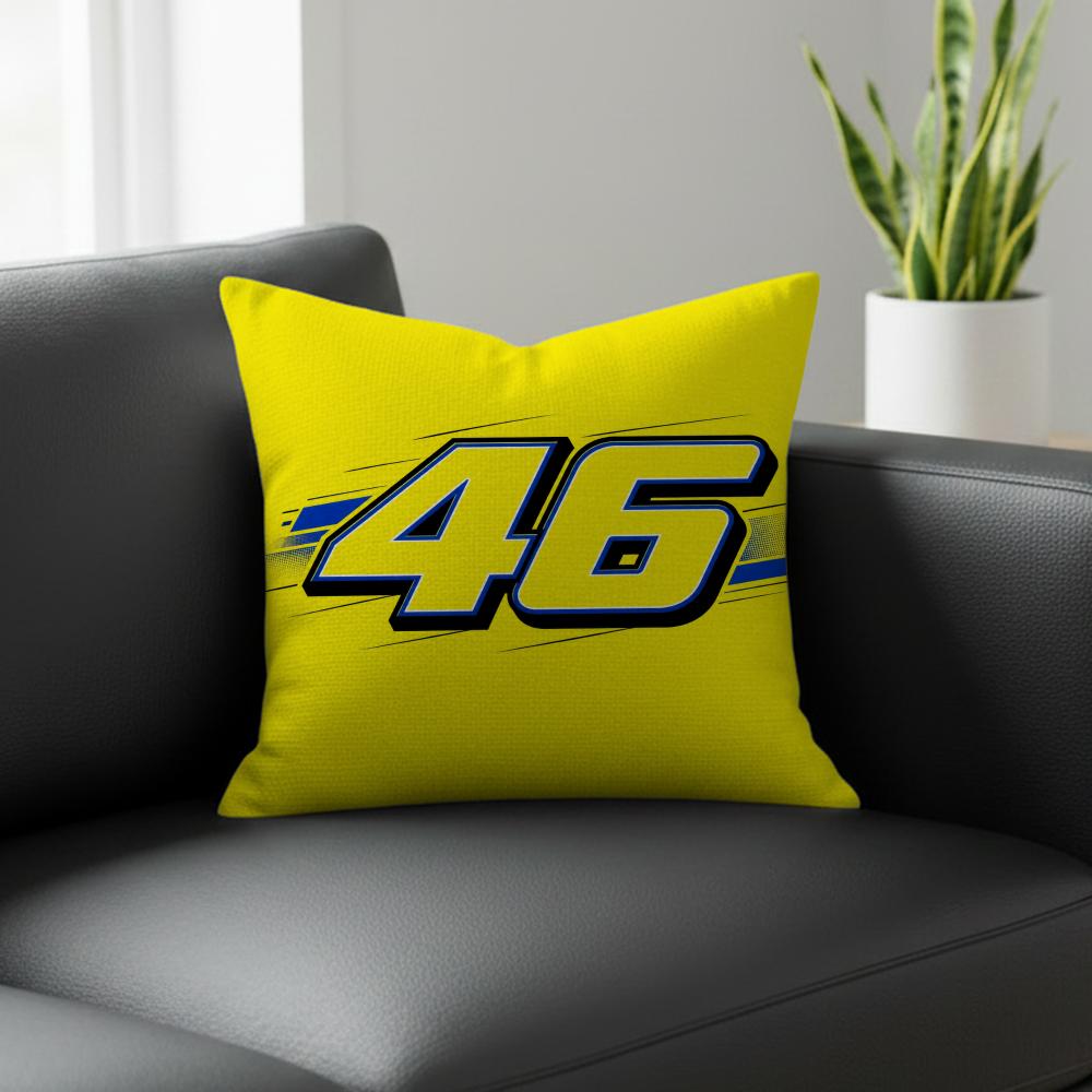 Motorsport MotoGP Cushion Cover Natural Linen Pillowcase Set AllinOne Decor for Sofa Bedroom Chair