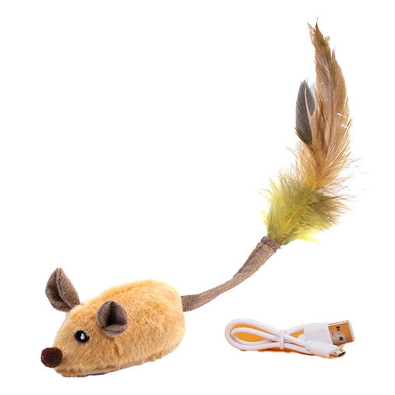 

Хороший Интерактивный Кот Мышь Движущийся Кот Пульт Управления Кот Мыши Электронный Движущийся Кот Самостоятельная Игра Подарок жёлтый