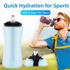 350ml Capacity Foldable Water Bottle Lightweight Travel Foldable Cup  Cycling Activities