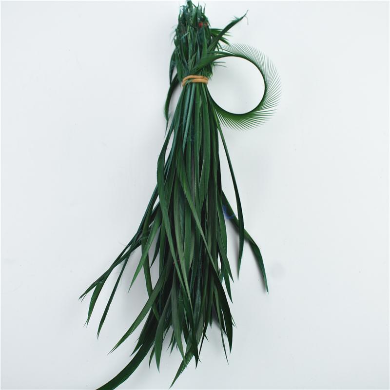 Färgade Naturliga Gåsfjädrar För Hårhantverk Fjädrar För Smyckestillverkning Flugbindningsmaterial Dekoration Karneval Drömfångare