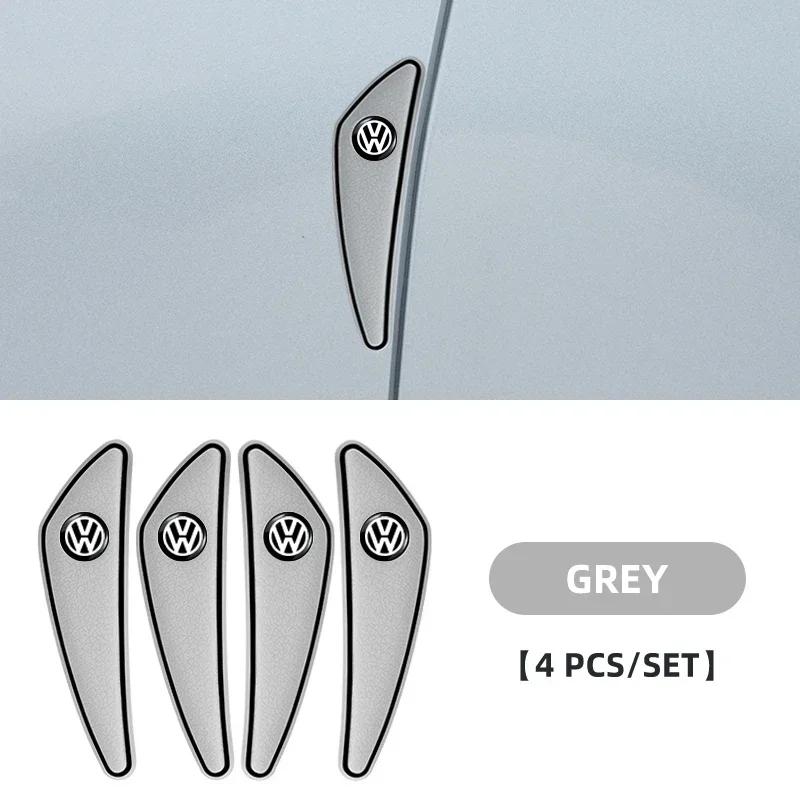 Car Styling Car Door Anti-Collision Strip Protector Sticker Edge Protective Sticker For Volkswagen VW R Line MK4 MK5 MK6 MK7 MK8