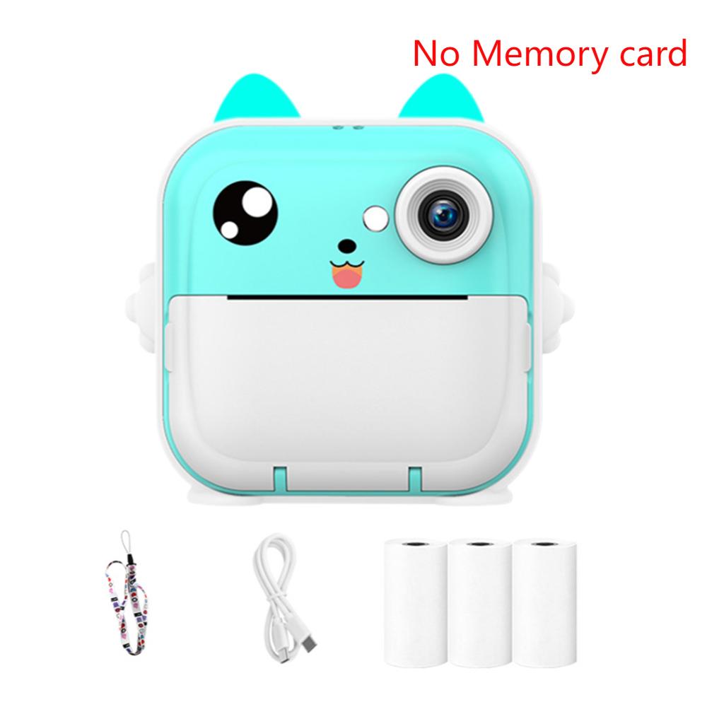 

Мини цифровая камера для детей с 2,4-дюймовым экраном и поддержкой 32 ГБ, милый дизайн, запись видео и фото, термопечать, детские подарки