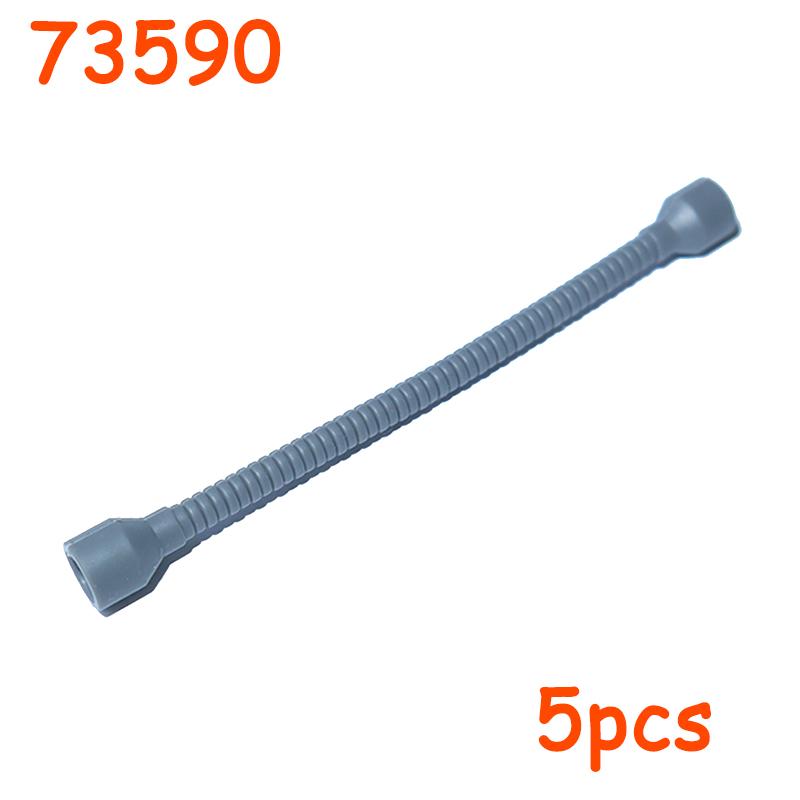 6L 8.5L Two Section Corrugated Hose With Knot Exhaust Pipe Technical Parts MOC Building Block 6211 71944 14682 73590