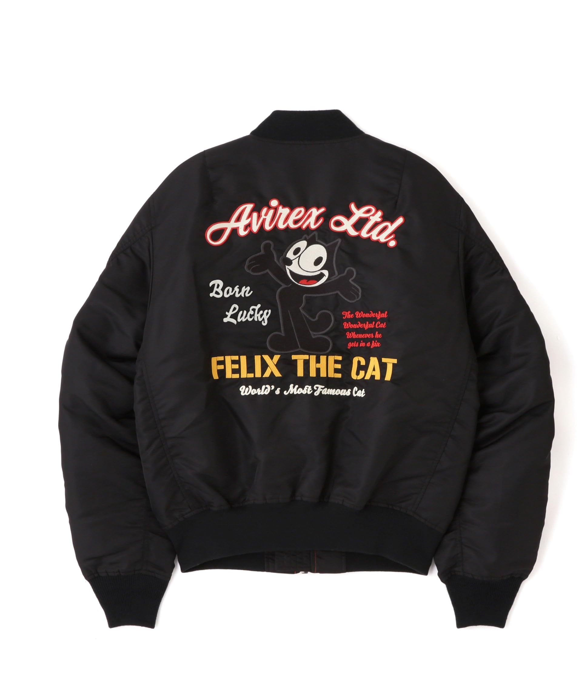 

Avirex FELIX THE CAT Felix S 010 Black L-FELIX MA-1 Women s MA-1 783-5152604