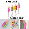 Mini Carrot Knife Keychain In Different Colors Creative Key Pendant Decompression Toy Small Size Carrot Knife Soft Rubber Material