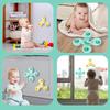 Rotating Suction Cup Baby Rattle Toy - Fun High Chair Spinner for Children