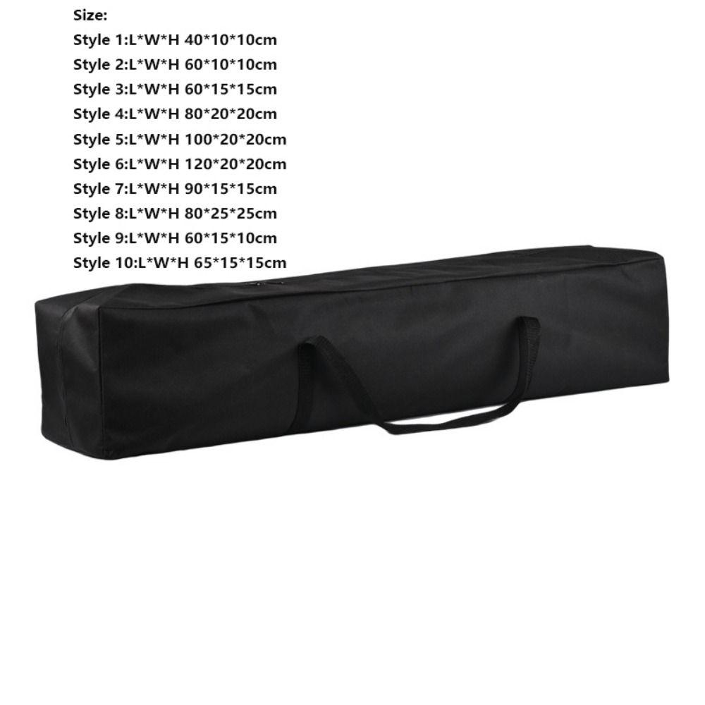 600D Oxford Cloth Moving Storage Tool Bag Black Tent Storage Bag  Outdoor Supplies