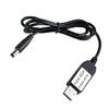 USB Battery Eliminators Line USB 5V 2A to 2x1.5V LR03 Dummy Battery Power Cable for Remote Toys Thermometers