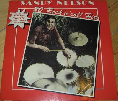 LP Record SANDY NELSON - 20 Rock 'N' Roll Hits 1A06282755 Liberty Netherland Rock Used