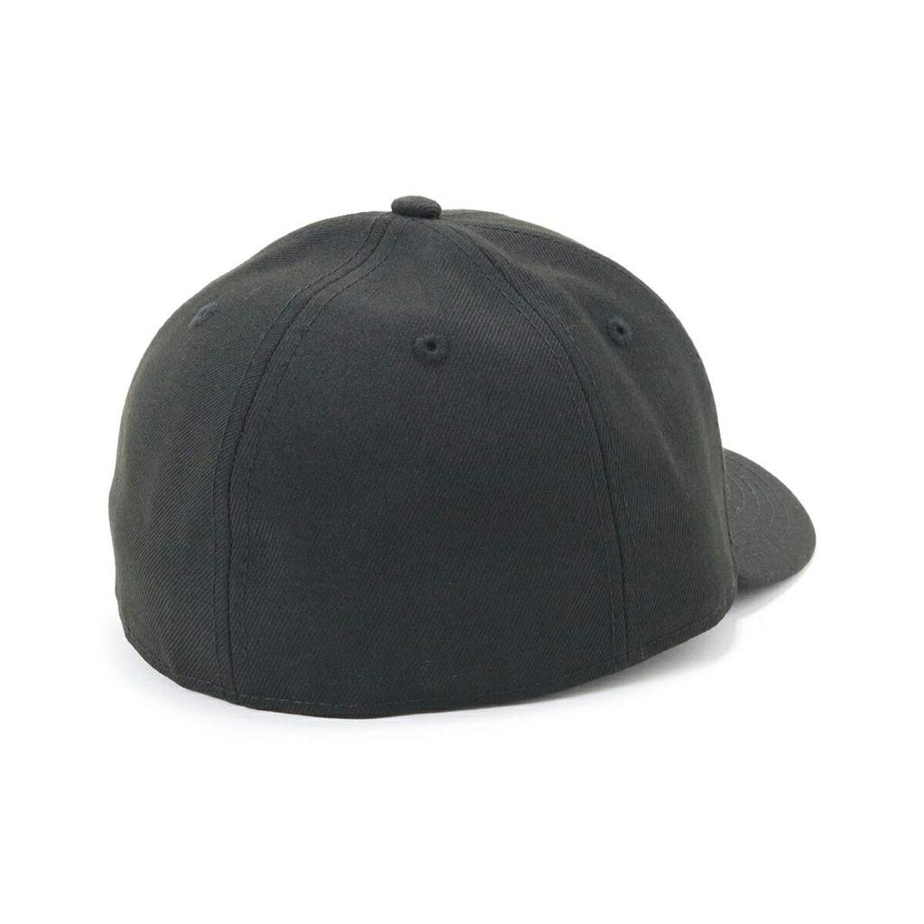 New Era Cap LP59FIFTY Hat Plain BlackBlack 7 58 LP5950 BASIC BLK BLK 25J