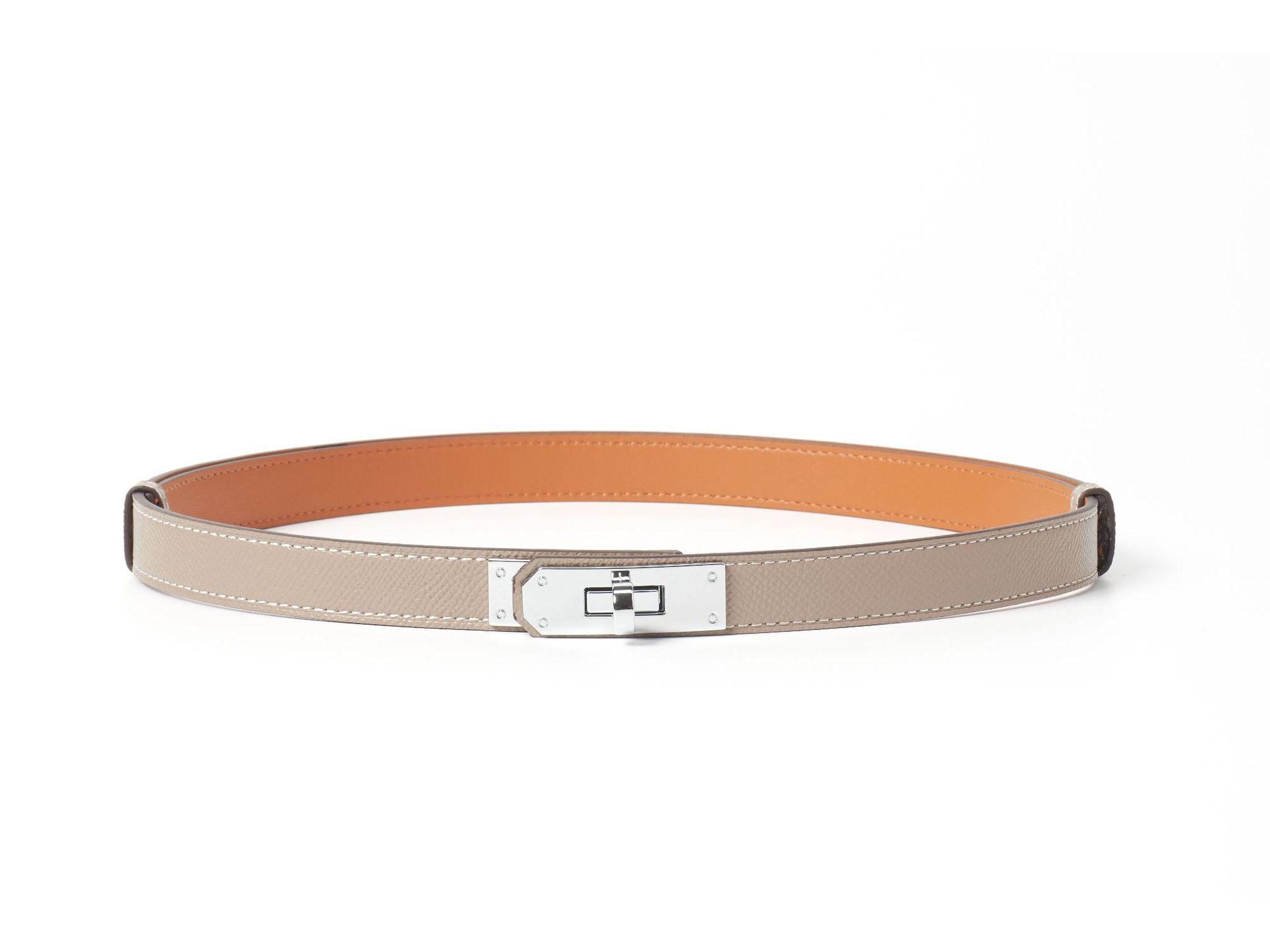 

Женский пояс из натуральной кожи, подчеркивающий талию - Модный аксессуар в корейском стиле Universal Length