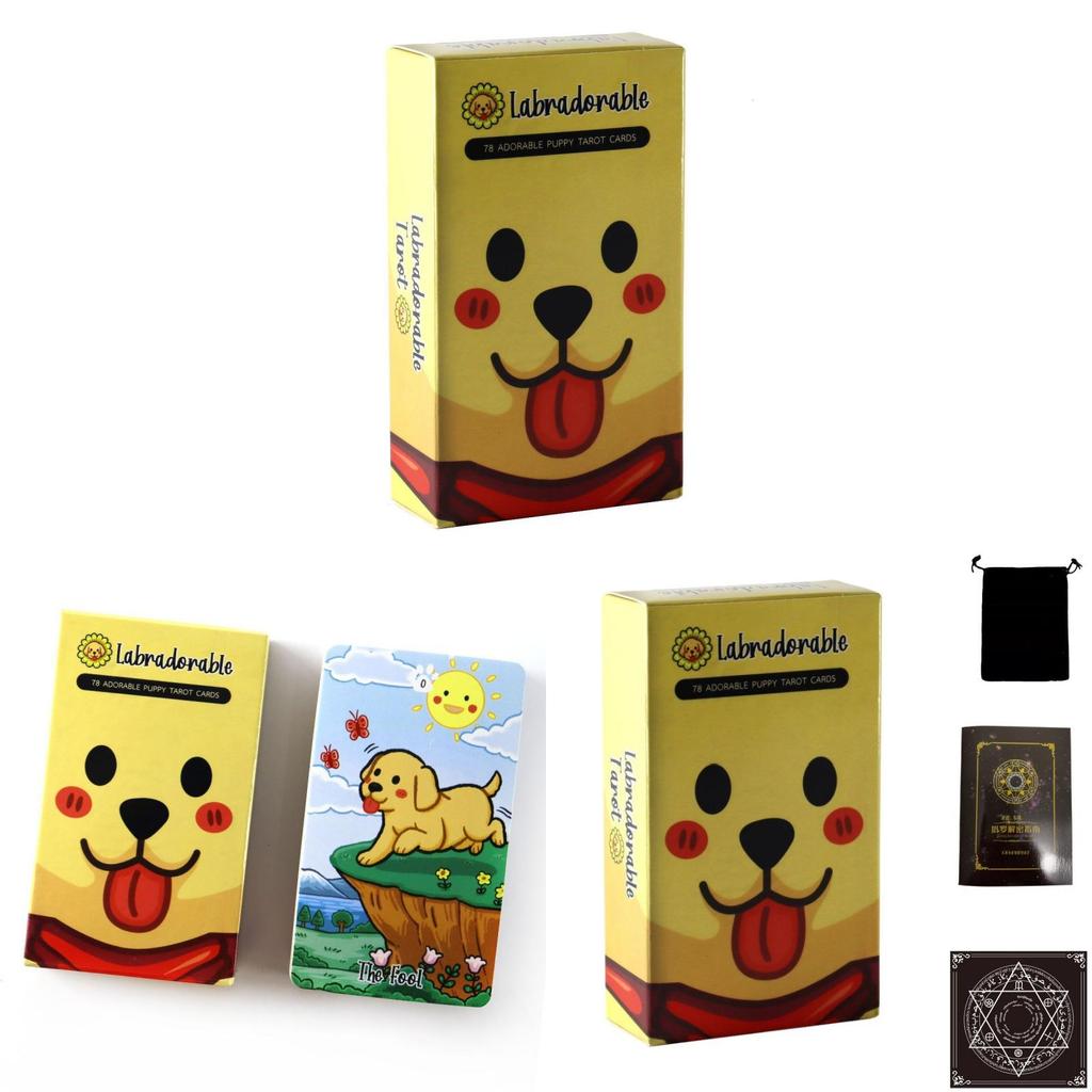 Labradorable Tarot Dog Card Game With Indoor Play And Cognitive Training For Teens