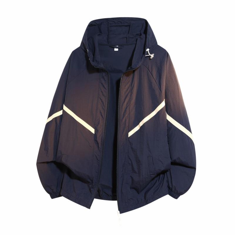 Skin Clothes, Casual Jackets, Anti Wrinkle Clothes, Summer Hooded Outdoor Sports, Thin Sun Protection Clothes for Men