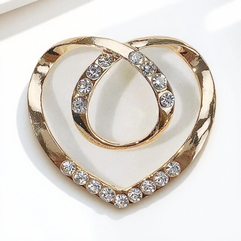 1PC Corner Knot Buckle Scarf Brooch All Match Artifact Shirt Hem T Shirt Womens Decorative Jewelry Accessory