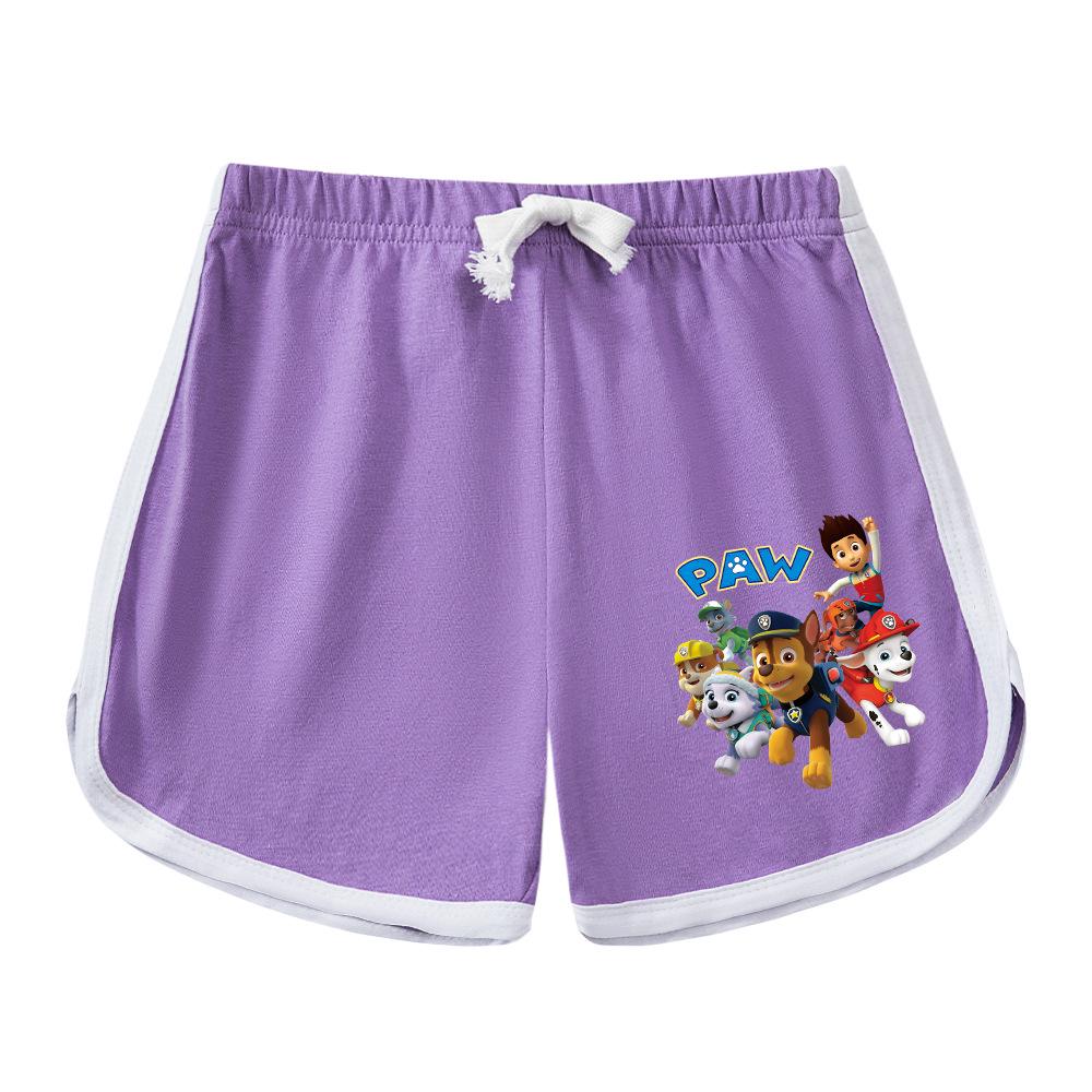 Paw Patrol Summer 2022 Kids' Two-Piece Set: Trendy Short Sleeve T-shirt & Shorts for Boys and Girls