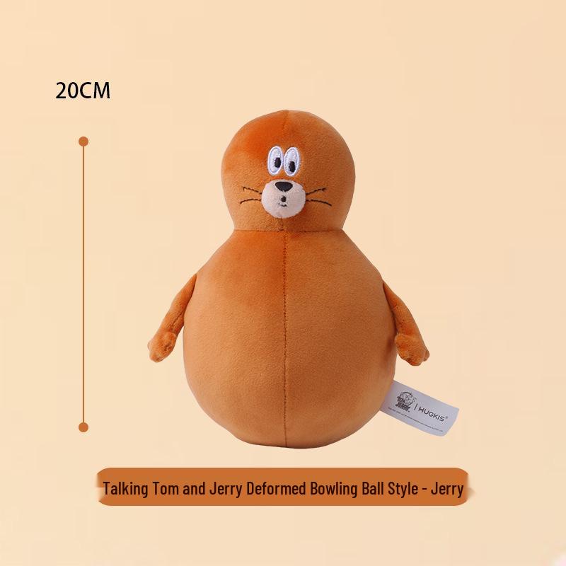 Tom & Jerry Plüschtier-Set: Katzenpuppe & Mauskissen Geburtstagsgeschenk