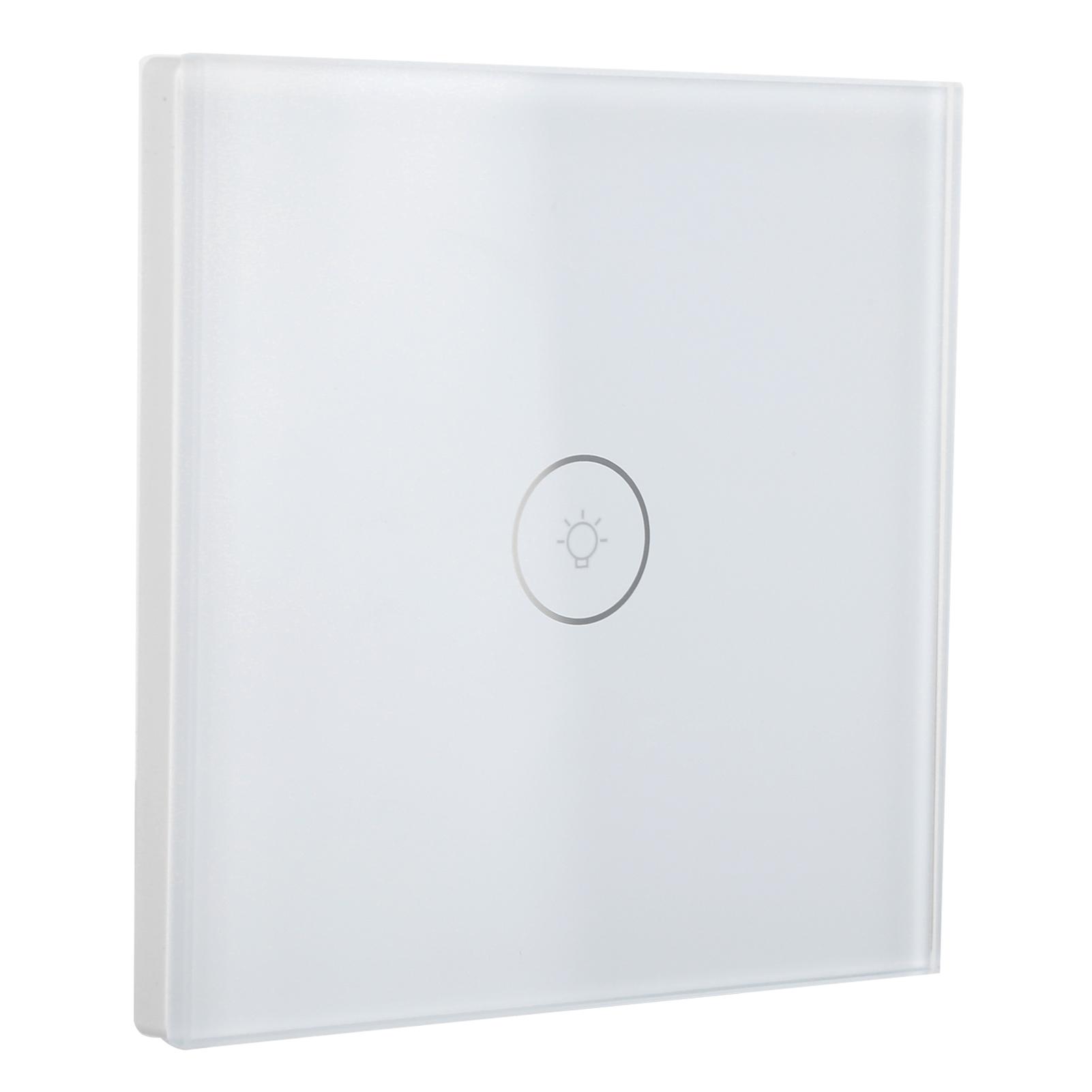 1 Gang Smart Switch WiFi Touch Panel APP Voice Control with Timing Function for Tuya