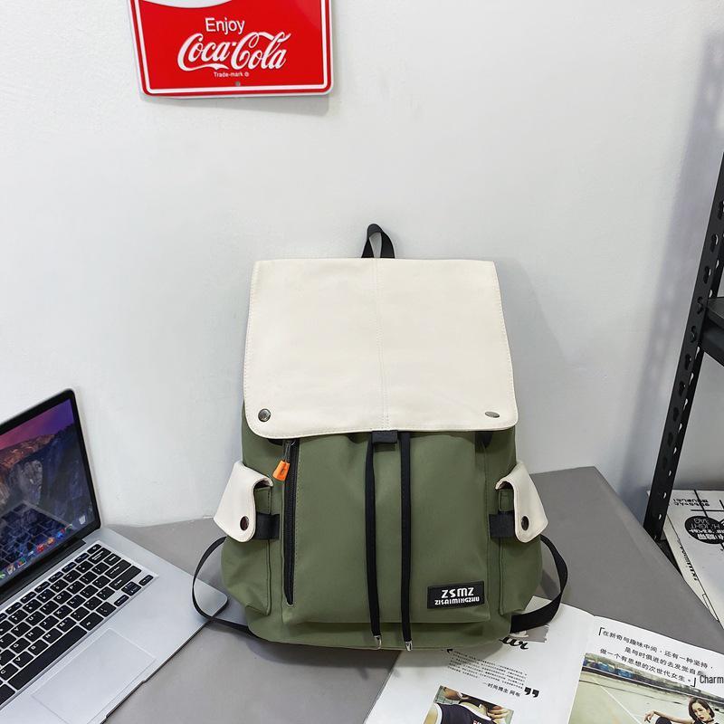 Men's College Backpack, 16-Inch Large Capacity, Casual Travel Laptop Bag