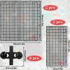 4 Pcs Aquarium Grid Divider Tray Egg Crate Grid Louvre,12X12 Inch Aquarium Fish